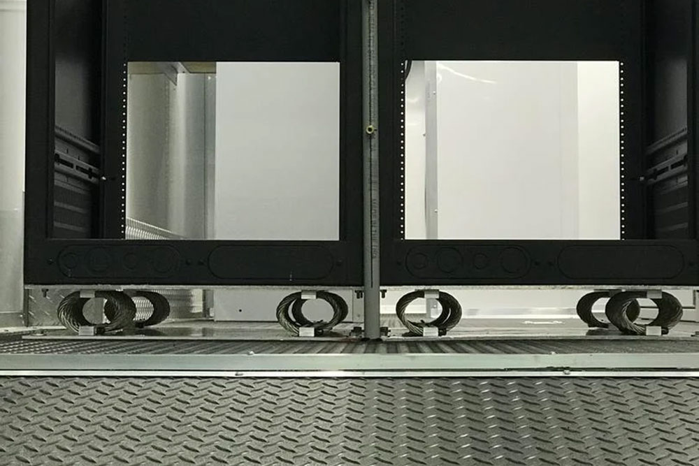 Custom Isolator Baseplates for Analyzer Racks Isolator Basesplates