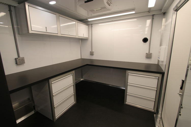 Custom Mobile Lab Interior