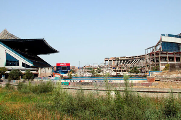 Environmental monitoring in the demolition of the Vicente Calderón stadium