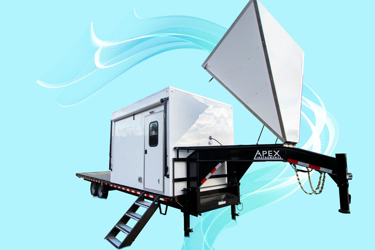 USDA Mobile Demonstration Unit Enclosure Open